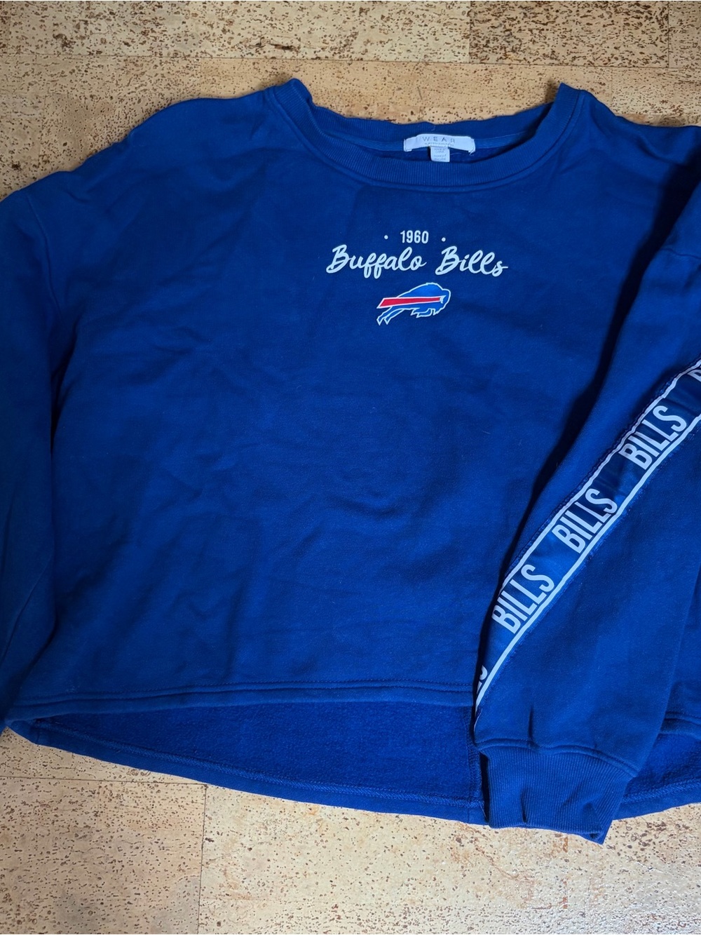 Buffalo David Bitton Royal Blue Buffalo Bills Logo Sweatshirt